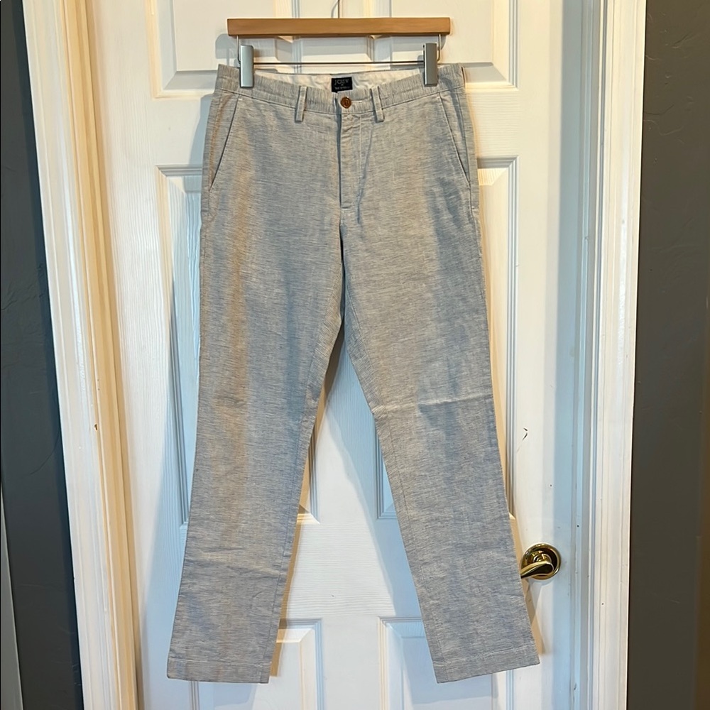 J. CREW The Sutton Striped Pants